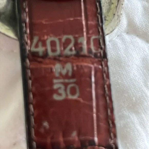 Women’s Brighton Belt.EUC.Sz-30 M.Length of belt 34.5 inches. - Picture 3 of 7